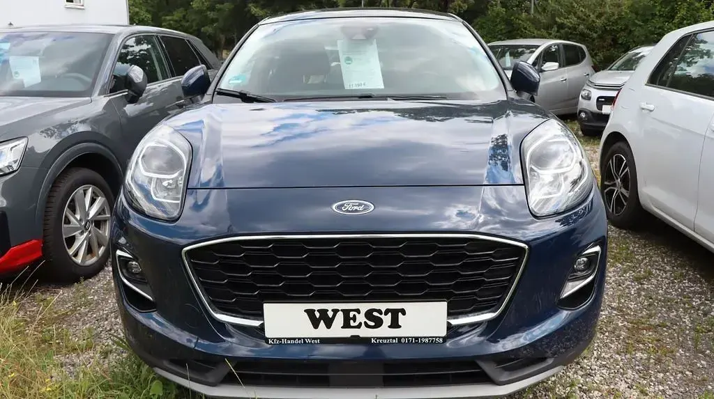 Gebraucht Ford Puma Titanium 120 PS (88 kW) 2022 Blau SUV