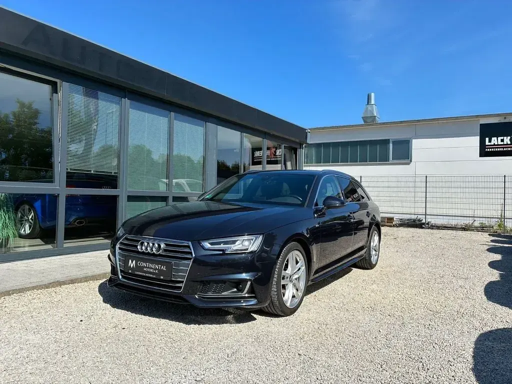 Gebraucht Audi A4 S-Line 190 PS (139 kW) 2016 Blau Kombi