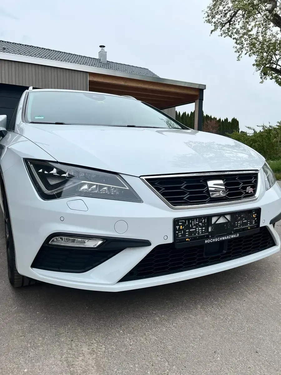 Usata Seat Leon FR 183 CV (134 kW) 2017 Bianco Station wagon