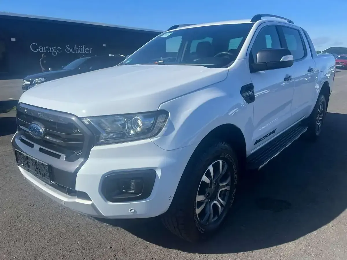 Gebraucht Ford Ranger Wildtrack 212 PS (155 kW) 2020 Frozen white Pickup