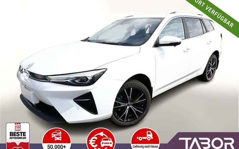 Weiss Gebraucht 2024 MG MG5 EV Luxury Kombi | 21.488 € (Superpreis) - Bild 1/4