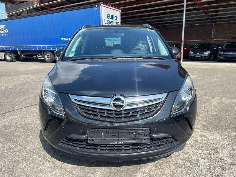 Gebraucht Opel Zafira Tourer Edition 136 PS (100 kW) 2014 Schwarz Van / Kleinbus