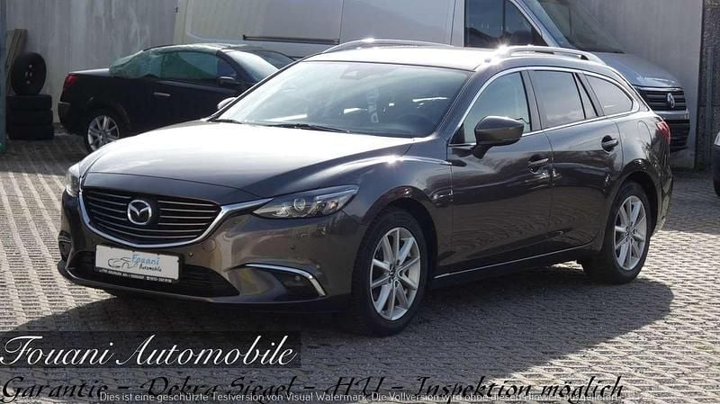 Gebraucht Mazda 6 Nakama 150 PS (110 kW) 2017 Obsidiangrau metallic Kombi