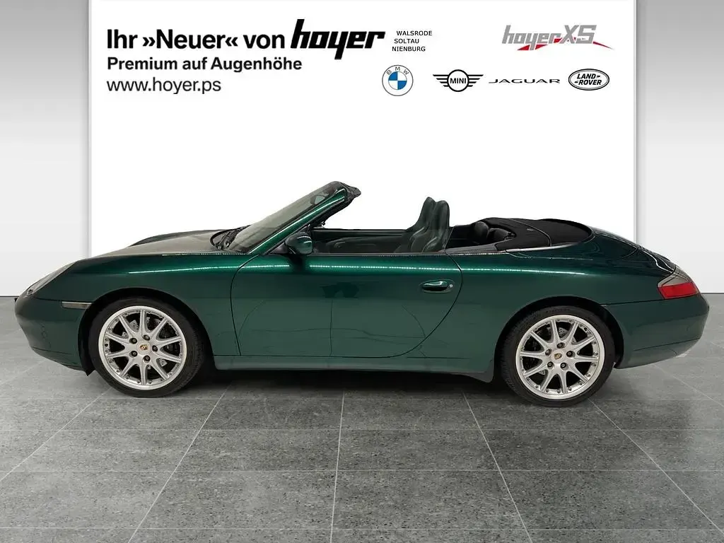 Gebraucht Porsche 996 300 PS (220 kW) 2001 Grün Cabrio