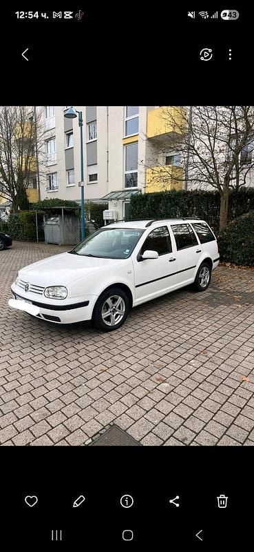 Gebraucht VW Golf IV 101 PS (74 kW) 2003 Weiß Kombi