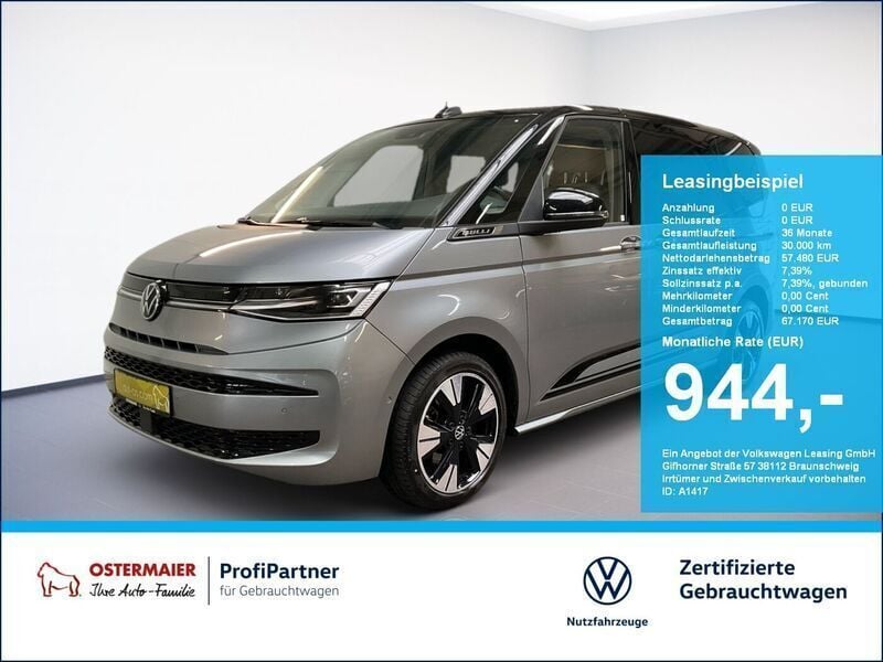 Schwarz Gebraucht 2022 VW T7 Life Van | 53.470 € (Guter Preis) - Bild 1/4