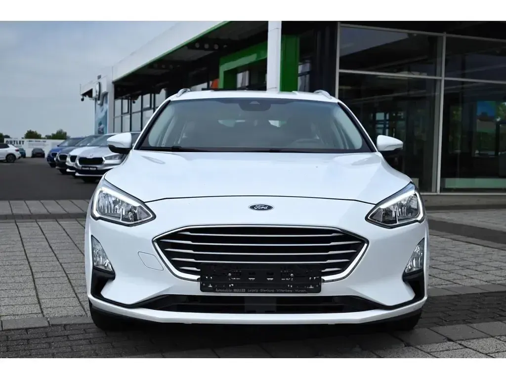 Gebraucht Ford Focus Sport 125 PS (91 kW) 2019 Frostweiß Kombi