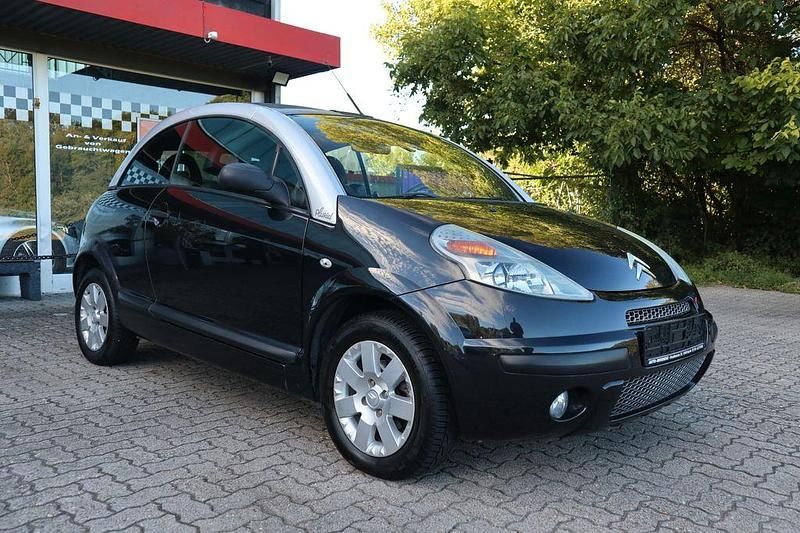 Schwarz Gebraucht 2008 Citroën C3 Pluriel Style Cabrio | 1.999 € (Fairer Preis) - Bild 1/4