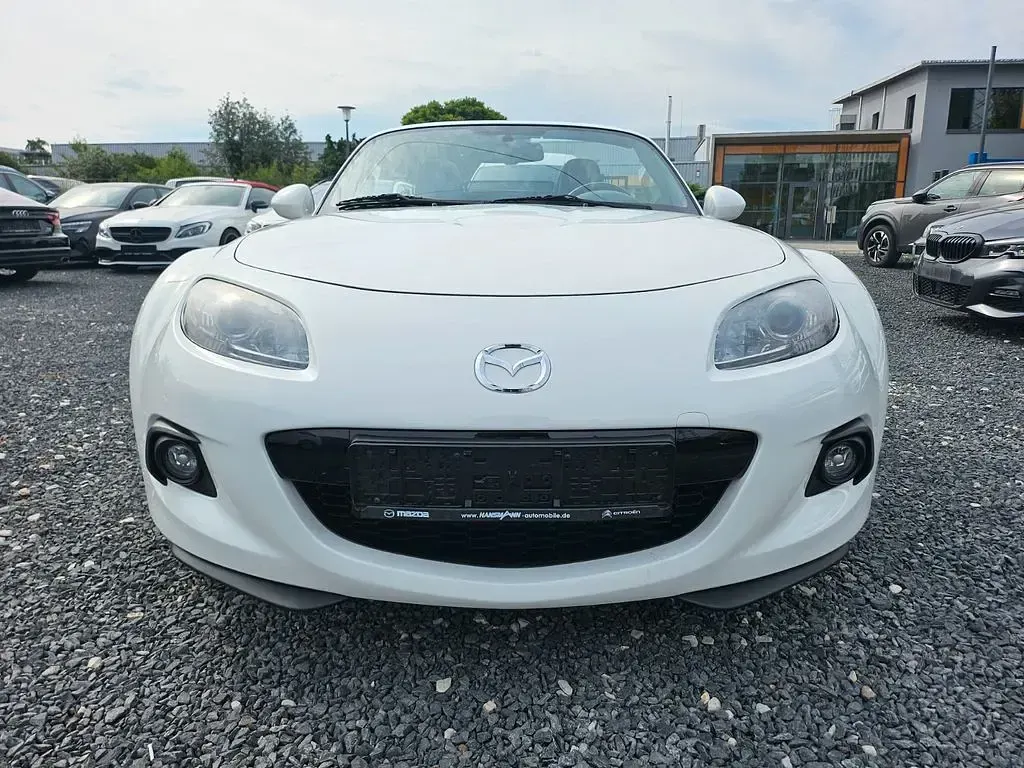 Gebraucht Mazda MX5 Center-Line 126 PS (92 kW) 2013 Weiß Cabrio