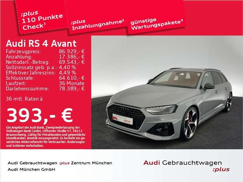 Nardograu Gebraucht 2024 Audi RS4 Competition Kombi | 86.929 € (Fairer Preis) - Bild 1/2