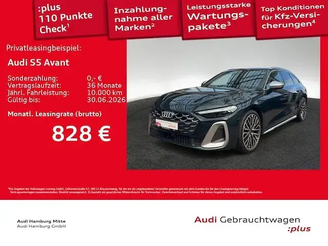 Gebraucht Audi S5 Ambiente 367 PS (269 kW) 2025 Individuallackierungen audi exclusive Kombi