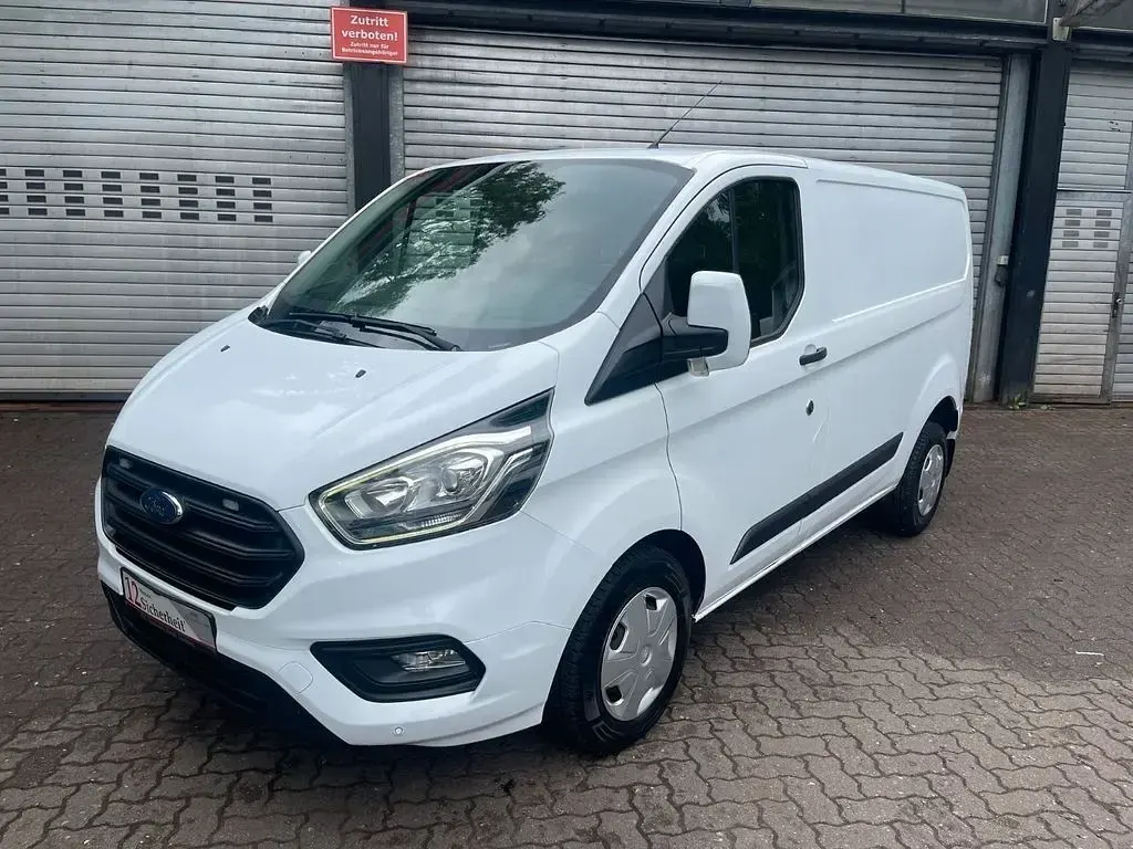 Gebraucht Ford Transit Custom Trend 131 PS (96 kW) 2020 Weiß Van / Kleinbus