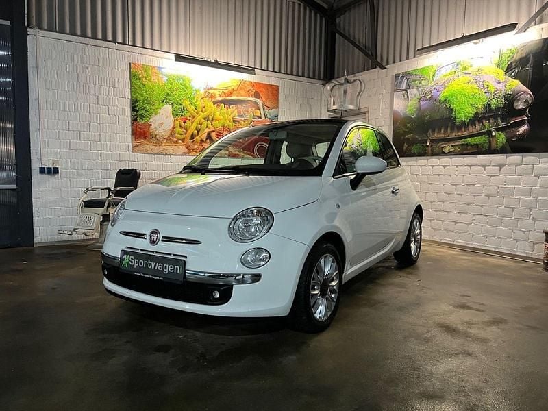 Weiß Gebraucht 2015 Fiat 500 Lounge Kleinwagen | 5.490 € (Guter Preis) - Bild 1/4