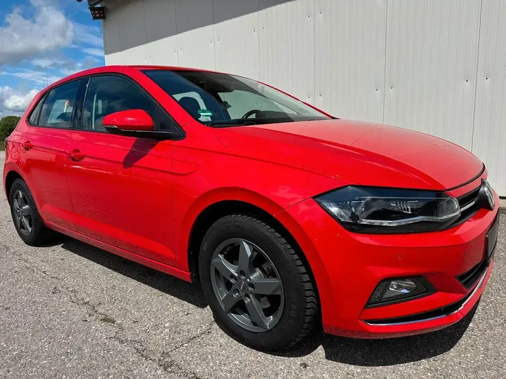 Używany VW Polo Highline 116 KM (85 kW) 2018 Czerwony Hatchback