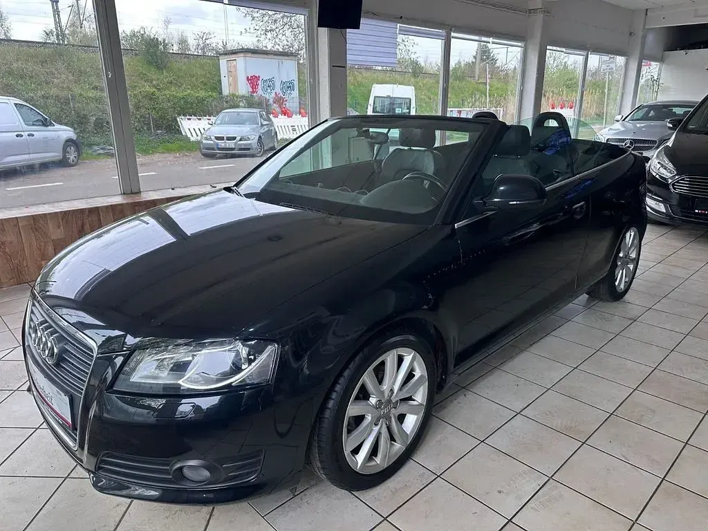 Gebraucht Audi A3 Cabriolet Ambition 160 PS (117 kW) 2009 Schwarz Cabrio