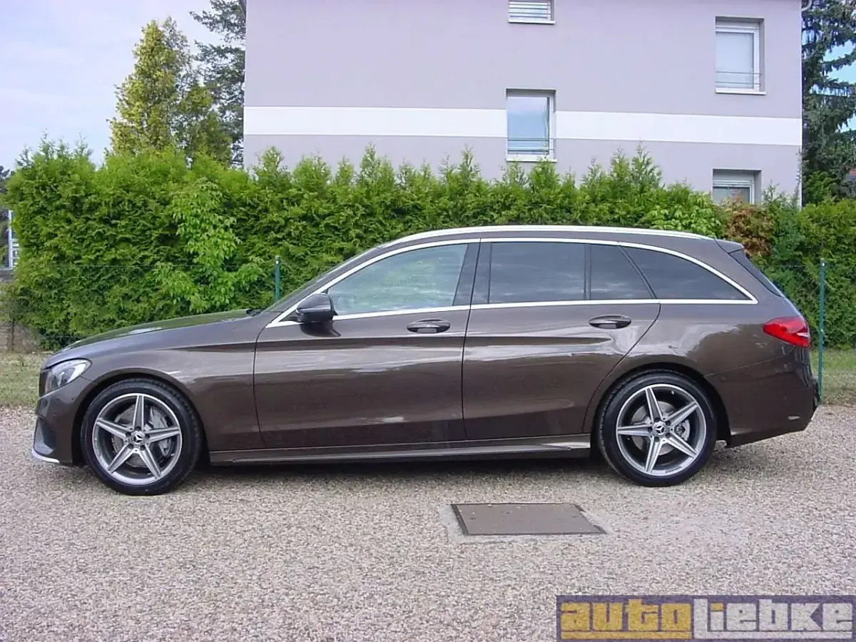 Gebraucht Mercedes C180 AMG line 156 PS (114 kW) 2017 Citrinbrownmetallic Kombi