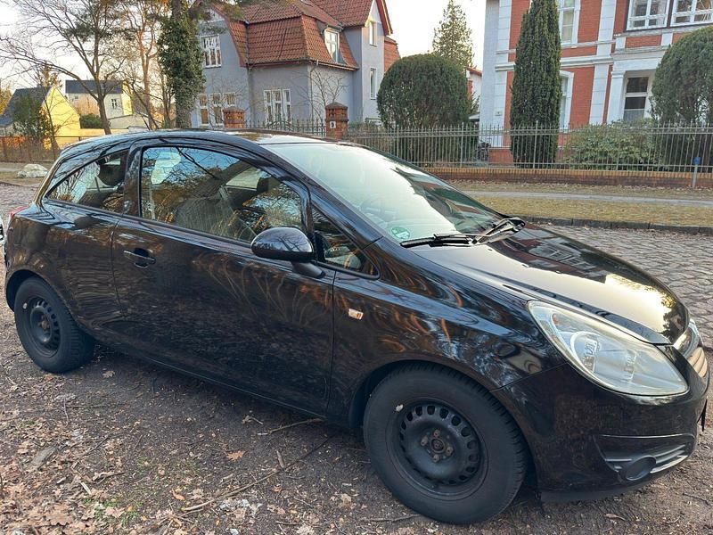 Gebraucht Opel Corsa Edition 90 PS (66 kW) 2009 Schwarz Kleinwagen