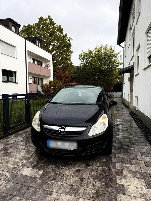 Gebraucht Opel Corsa Eco 2009 Schwarz Kleinwagen
