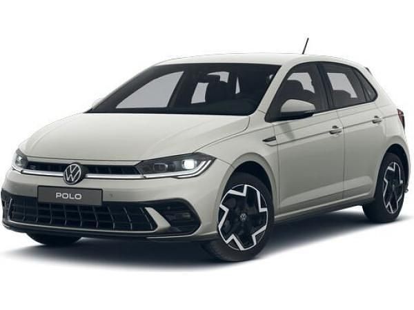 Grau (ascotgrau) Neu 2025 VW Polo R-line Kleinwagen | 30.390 € (Etwas zu teuer) - Bild 1/4