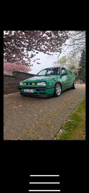 Grün Gebraucht 1996 VW Golf III Conceptline Kleinwagen | 2.000 € (Fairer Preis) - Bild 1/4