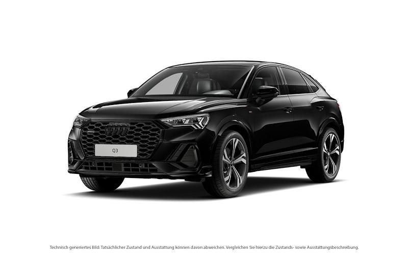 Schwarz Neu 2025 Audi Q3 Sportback S-Line SUV | 76.265 € - Bild 1/4