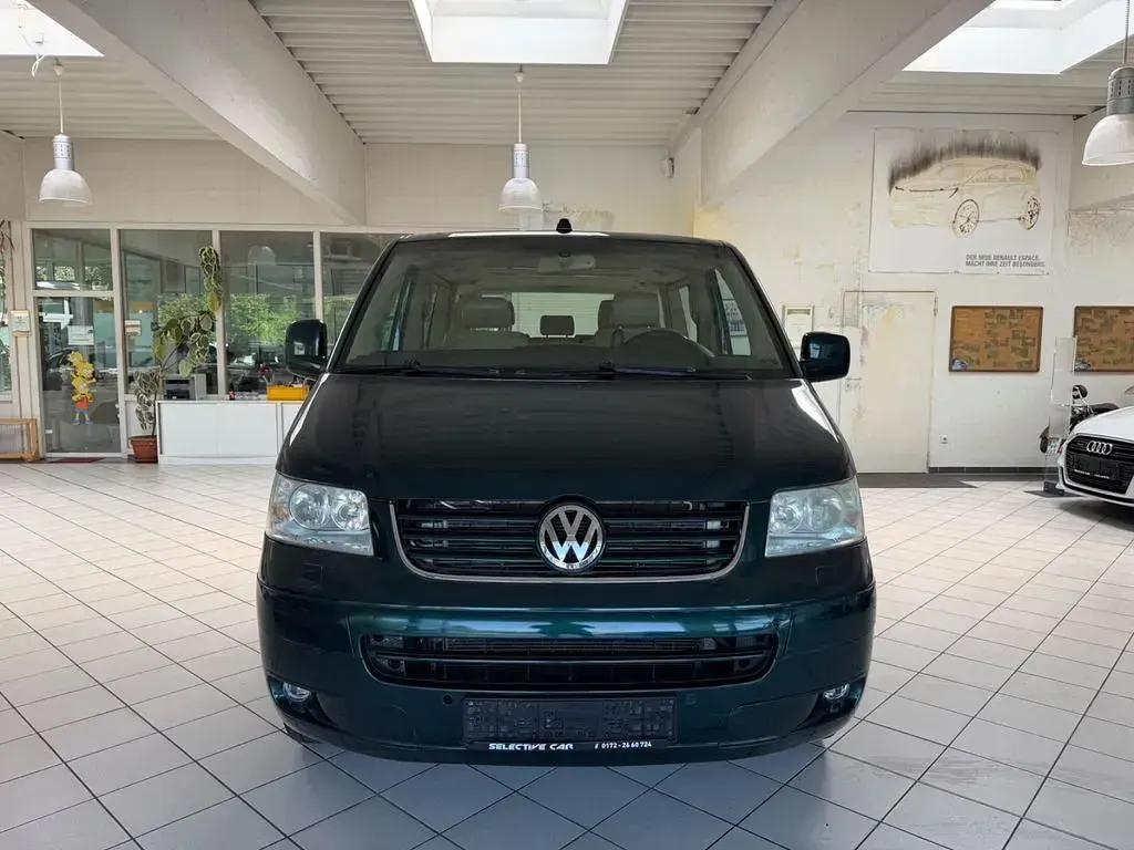 Gebraucht VW Multivan Highline 174 PS (127 kW) 2005 Grün Van / Kleinbus