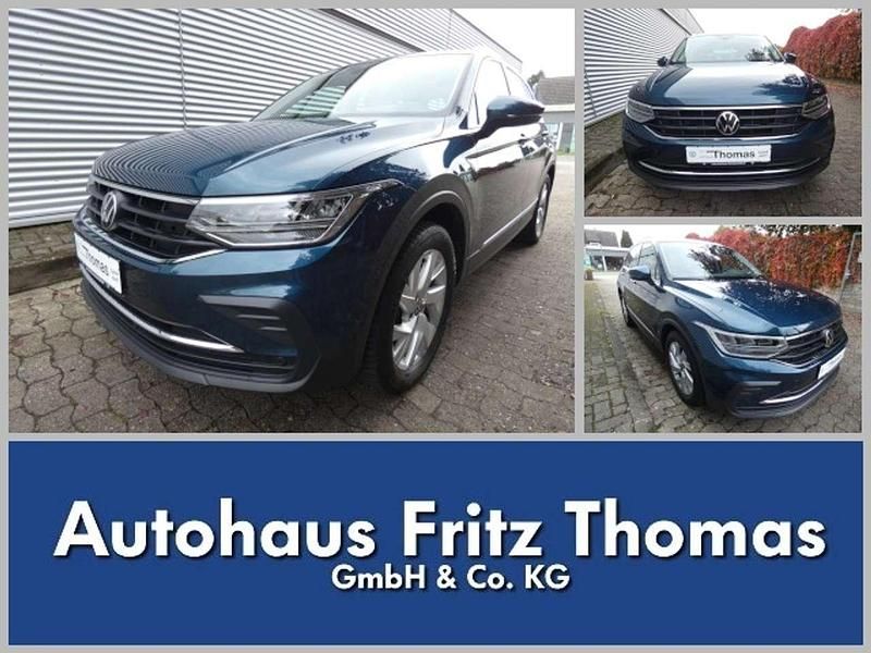 Nightshade blue (blau) Gebraucht 2022 VW Tiguan Active SUV | 24.750 € (Guter Preis) - Bild 1/4
