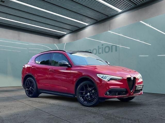 Gebraucht Alfa Romeo Stelvio Tech Edition 190 PS (139 kW) 2019 Rot SUV
