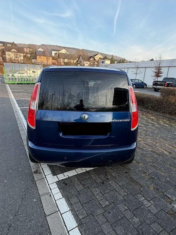 Gebraucht Skoda Roomster 69 PS (50 kW) 2008 Blau Van / Kleinbus