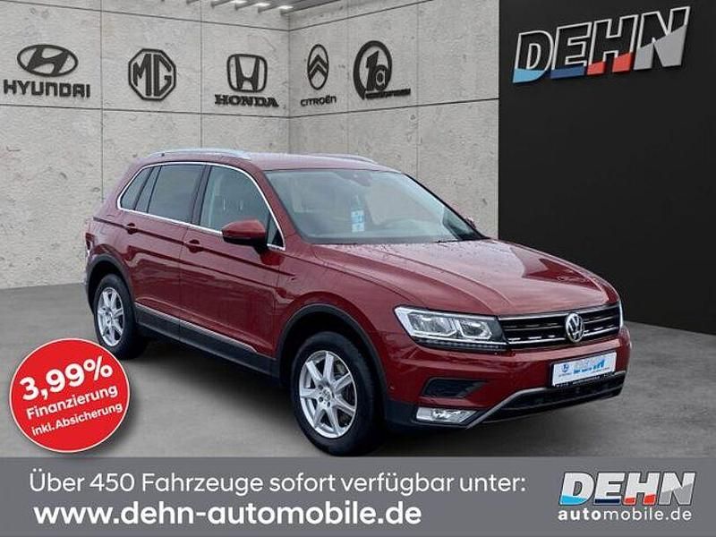 Gebraucht VW Tiguan Highline 200 PS (147 kW) 2016 Rot SUV