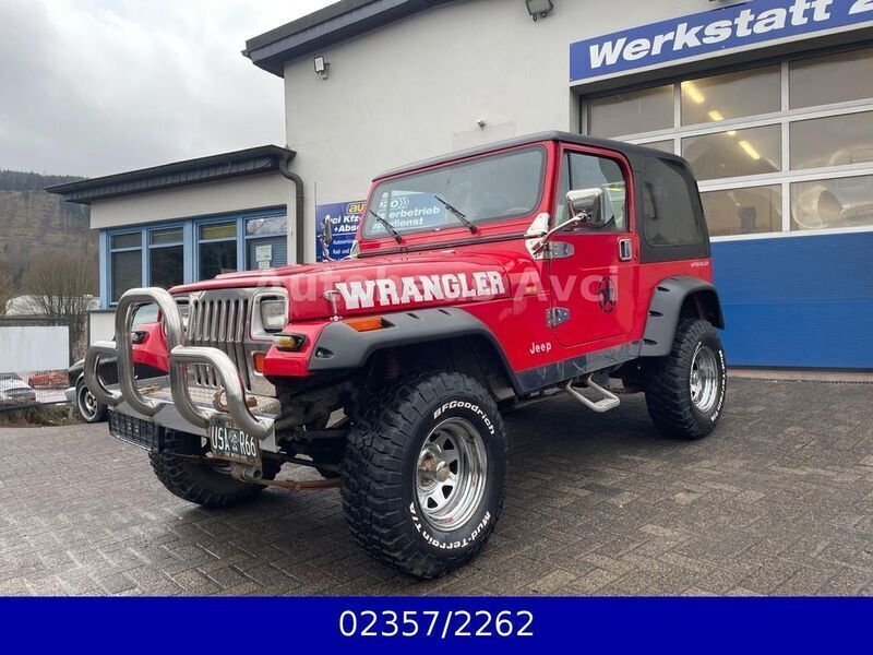 Rot Gebraucht 1996 Jeep Wrangler SUV | 14.499 € (Teuer) - Bild 1/4