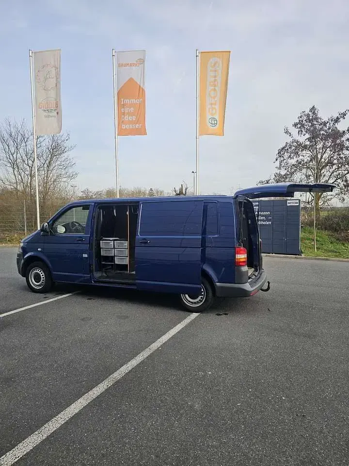 Usata VW Transporter 140 CV (102 kW) 2014 Blu Furgone