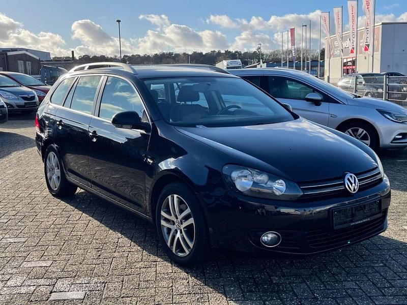 Schwarz Gebraucht 2010 VW Golf Comfortline Kombi | 2.450 € (Superpreis) - Bild 1/4