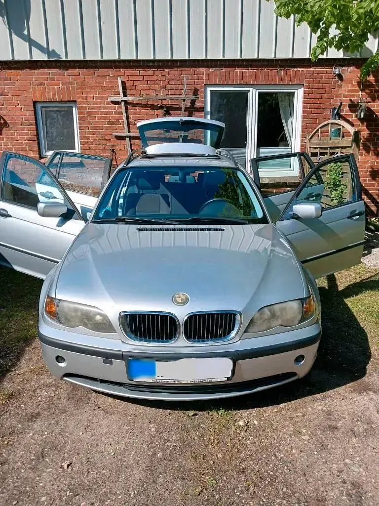 Gebraucht BMW 316 116 PS (85 kW) 2004 Silber Kombi