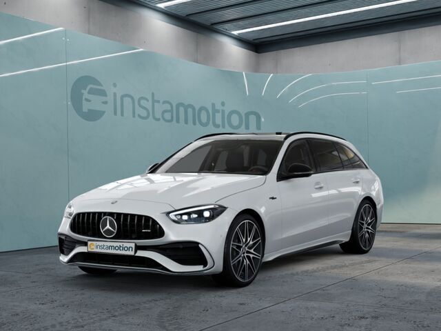 Weiß Gebraucht 2023 Mercedes C43 AMG AMG Kombi | 60.390 € (Fairer Preis) - Bild 1/2