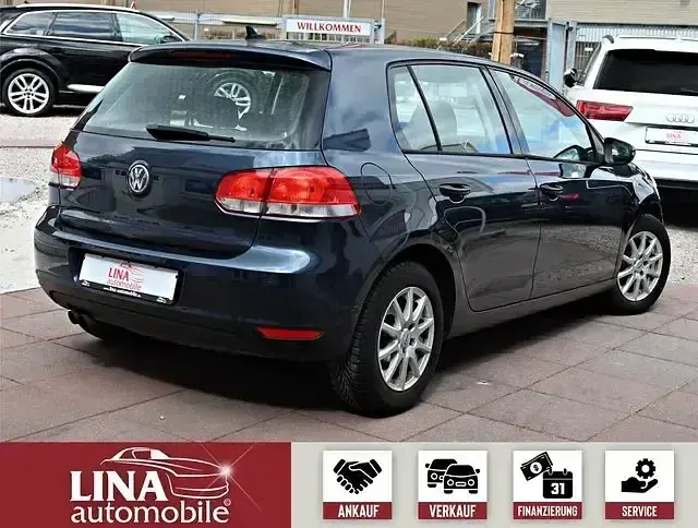 Gebraucht VW Golf VI 110 PS (80 kW) 2009 Blau Kleinwagen