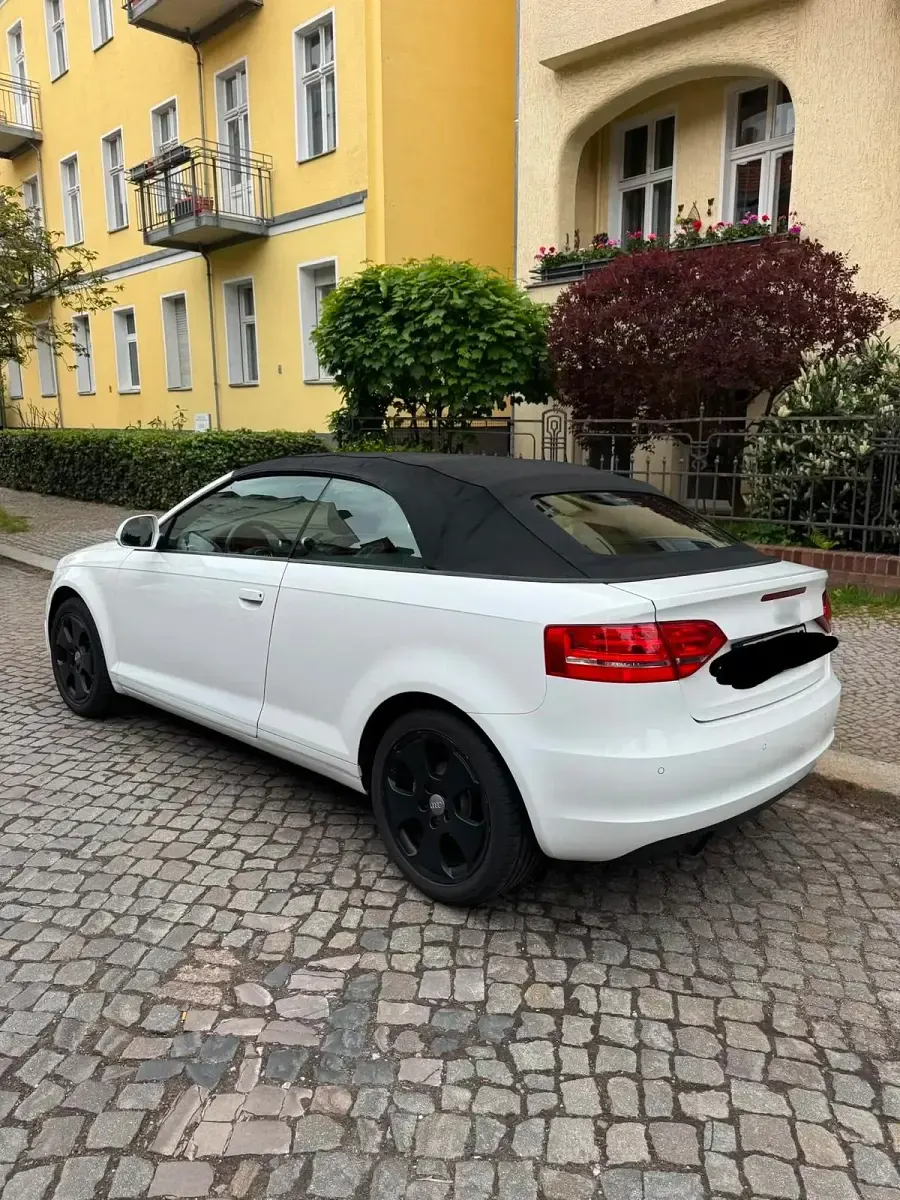 Gebraucht Audi A3 Cabriolet 102 PS (75 kW) 2009 Weiß Cabrio