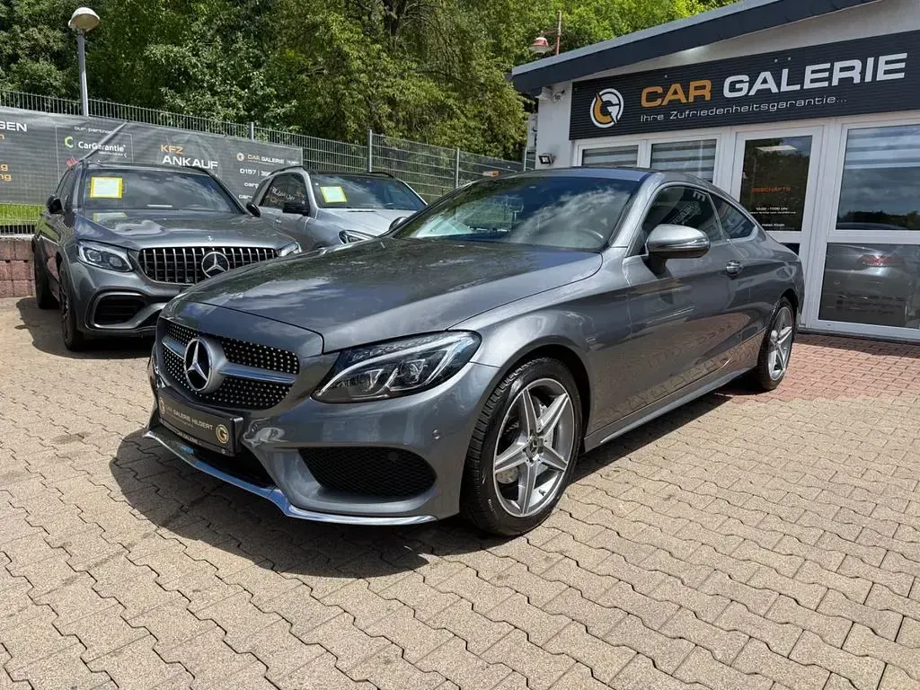 Gebraucht Mercedes C200 AMG line 184 PS (135 kW) 2017 Grau Coupé
