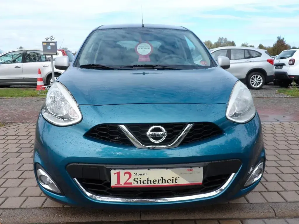 Gebraucht Nissan Micra N-TEC 80 PS (58 kW) 2015 Blau Kleinwagen