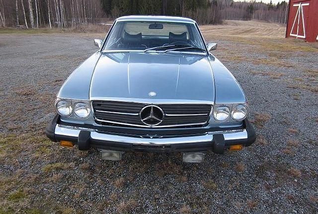 Gebraucht Mercedes SL450 224 PS (164 kW) 1975 Blau Cabrio