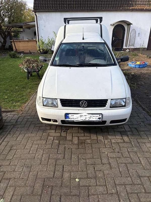 Weiß Gebraucht 2000 VW Caddy Family Van / Kleinbus | 900 € (Guter Preis) - Bild 1/4