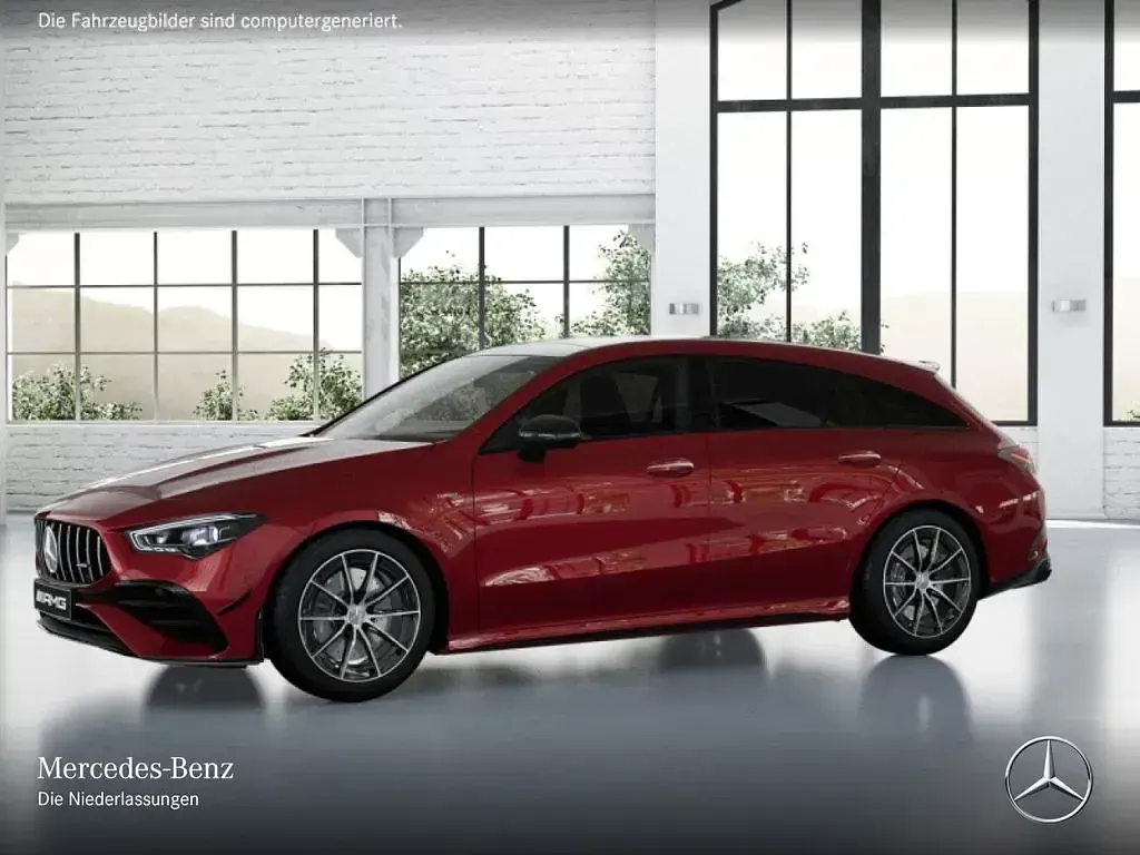 Gebraucht Mercedes CLA35 AMG Advanced Plus 306 PS (225 kW) 2025 Rot Coupé