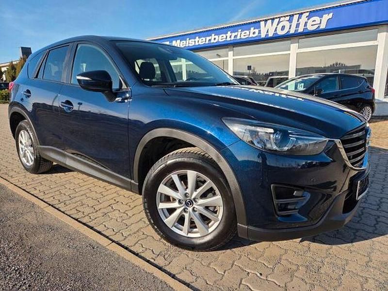 Gebraucht Mazda CX-5 Exclusive-Line 150 PS (110 kW) 2016 Blau SUV