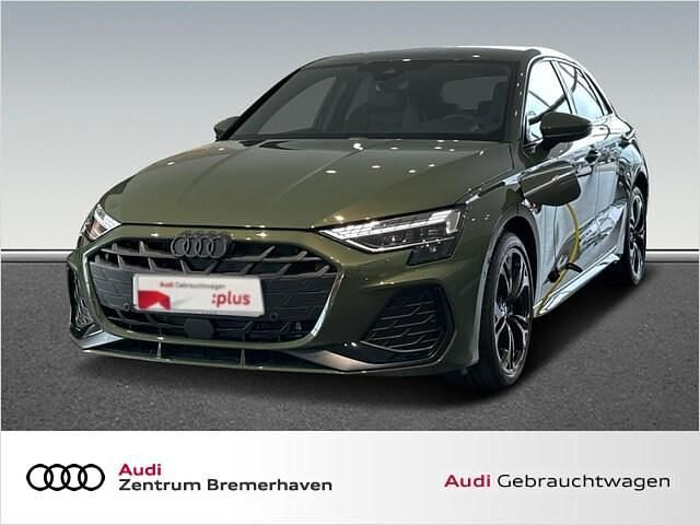 Distriktgrün metallic Gebraucht 2025 Audi A3 Sportback e-tron S-Line Kleinwagen | 43.680 € - Bild 1/4