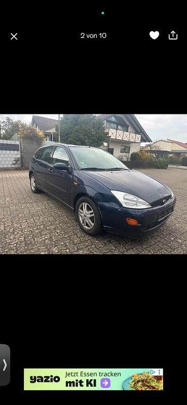 Second-hand Ford Focus 100 CP (73 kW) 1999 Albastru Hatchback