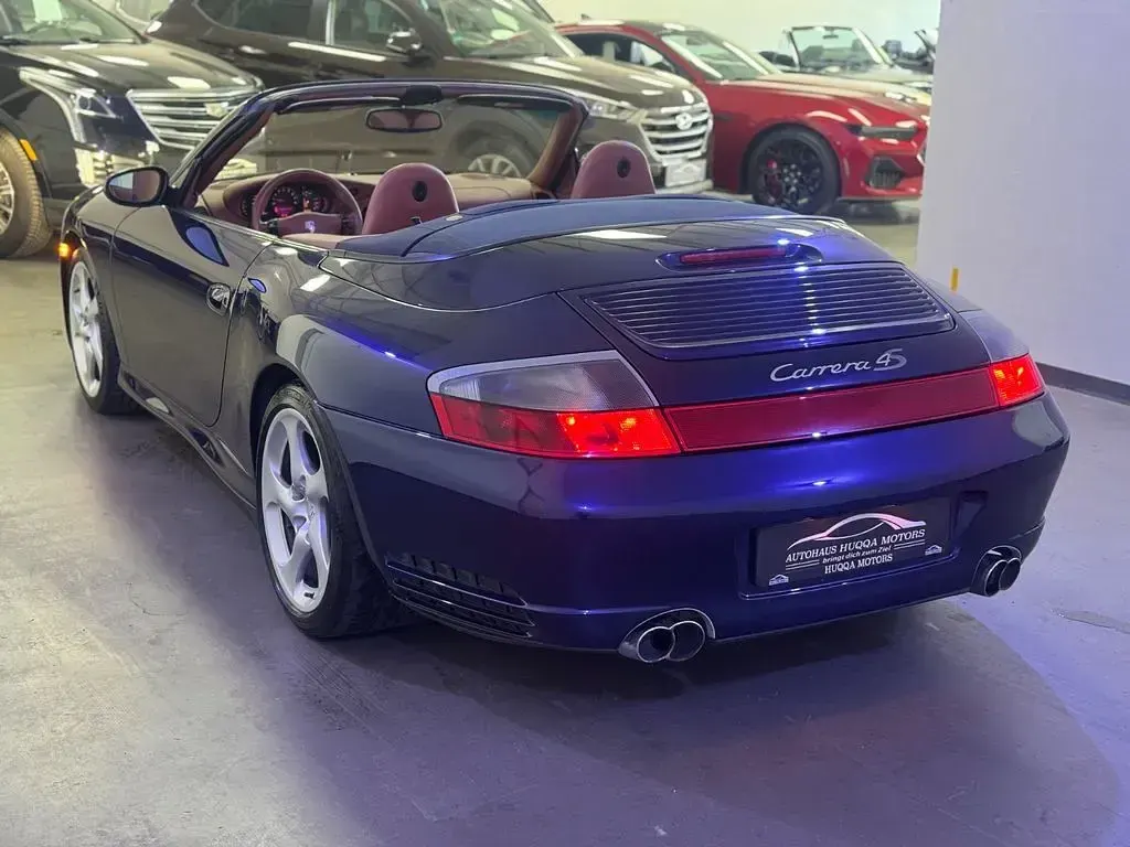 Gebraucht Porsche 996 320 PS (235 kW) 2004 Blau Cabrio