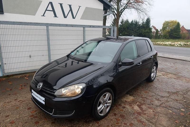 Schwarz Gebraucht 2008 VW Golf VI Comfortline Kleinwagen | 3.650 € (Fairer Preis) - Bild 1/4
