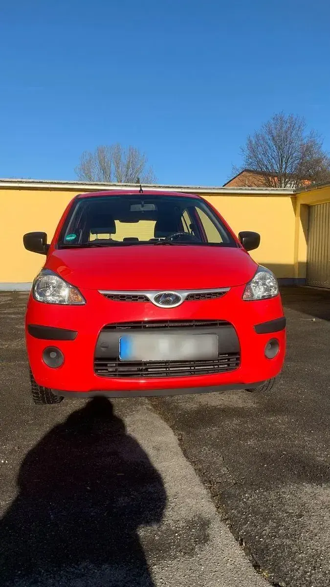 Gebraucht Hyundai i10 Classic 67 PS (49 kW) 2010 Rot Kleinwagen