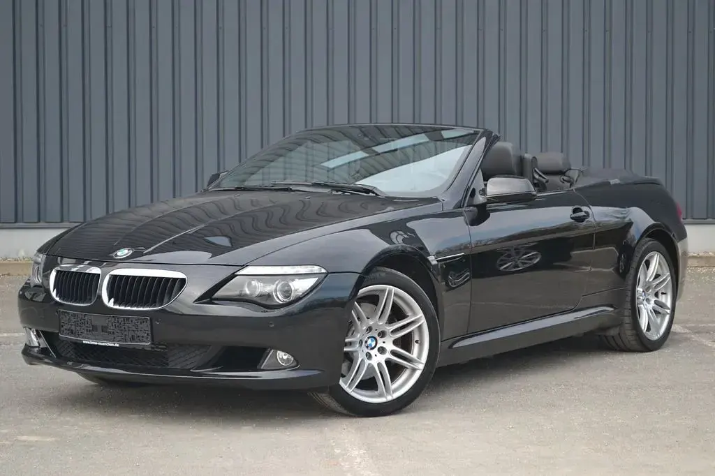 Gebraucht BMW 630 Cabriolet M Sport 272 PS (200 kW) 2010 Schwarz Cabrio