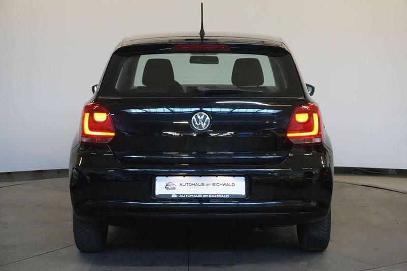 Gebraucht VW Polo Trendline 60 PS (44 kW) 2012 Schwarz Kleinwagen